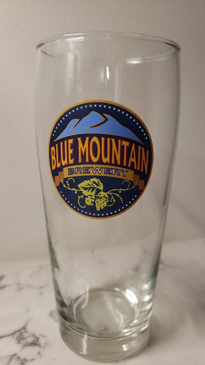 OK #beertwitter, show-and-tell time. Post your most-used piece of glassware. Mine is a Willi Becher from <a href="/BlueMtnBrewery/">Blue Mountain Brewery</a>. It's my go-to for most 12oz beers.
