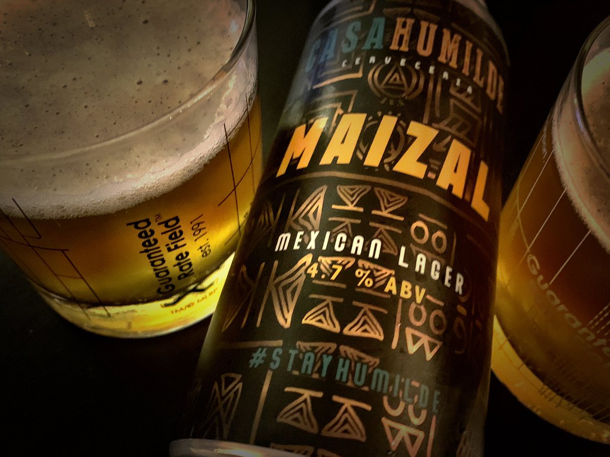 ChiBeerGeeks's tweet photo. Casa Humilde Cervecería Maizal Mexican Lager located over in the @BrewYards #stayhumilde https://t.co/G697SsYn7T