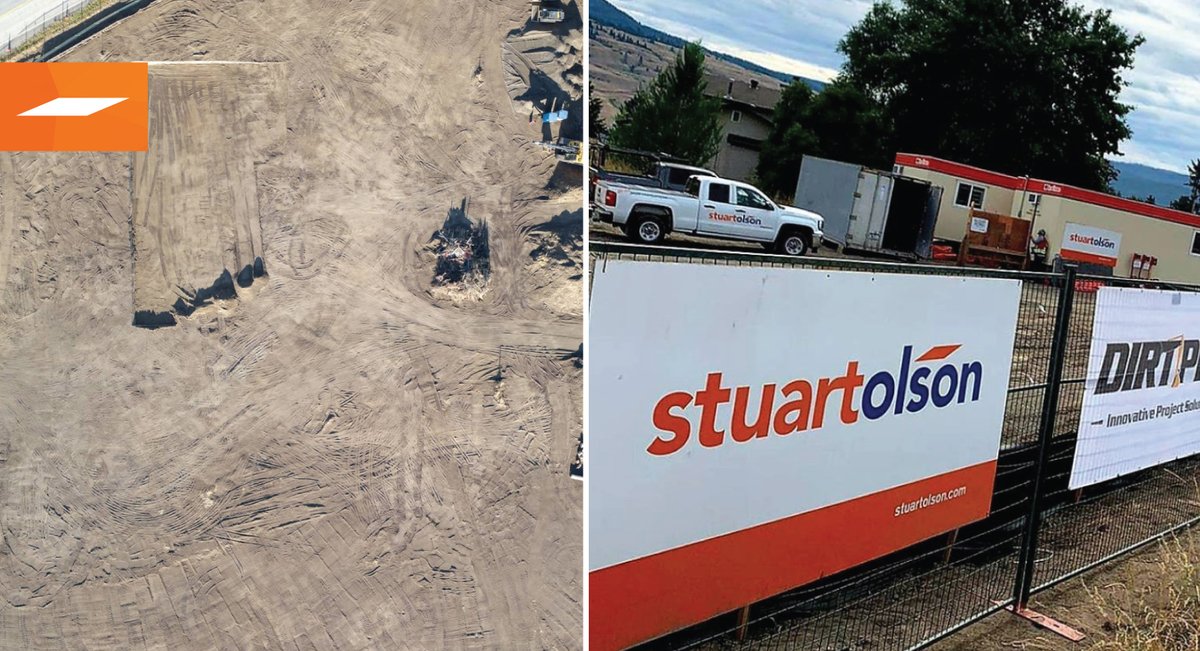 StuartOlsonInc's tweet photo. An exciting look at our Lake Country Fire Department Station 71 site in @LakeCountryBC. Ground has been broken and construction has begun on the 4-bay fire station. #stuartolsoncreates
@sahurinews https://t.co/eTyMmceBMK