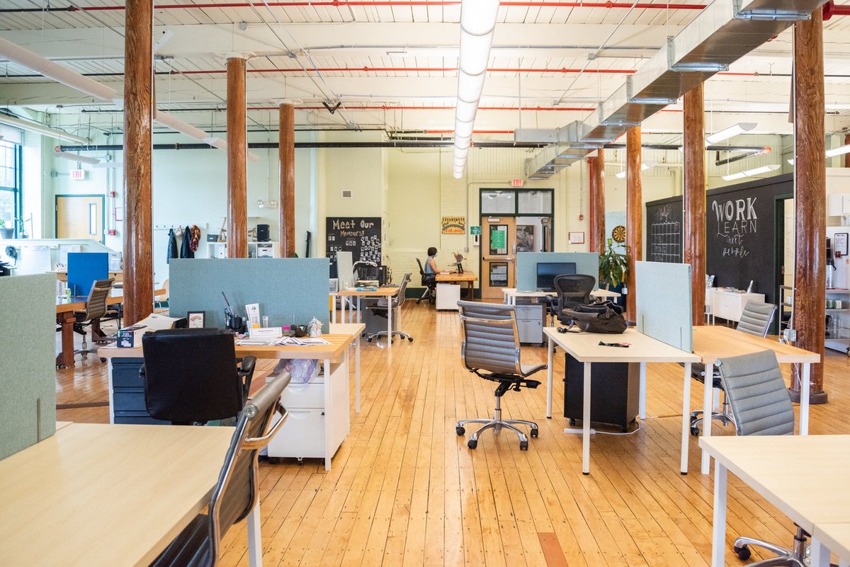 Groundwork_NB's tweet photo. Can you see yourself working here? Book a tour and give it a try: https://t.co/hkPMfbTgC7 https://t.co/lRaSdBlMT8