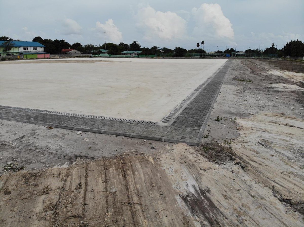 MoYSF_mv's tweet photo. 📷 The sub base of ADH. Maamigili Football ground has been completed. https://t.co/P23qOpPY0B