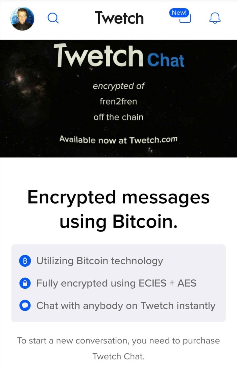 oktets's tweet photo. Encrypted messages using Bitcoin. Good job @Coinyneezy and @Twechapp #Innovation #Development https://t.co/pgQepNE0cz https://t.co/2hv5PMNqXJ