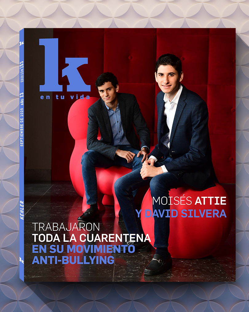 En portada de revista K de septiembre, Moisés Attie y David Silvera, creadores del movimiento Anti Bullying ‘Ni uno más’. Disponible en 👉 bit.ly/3jSTCbe 
#Panama #Niunomas @niunomasoficial