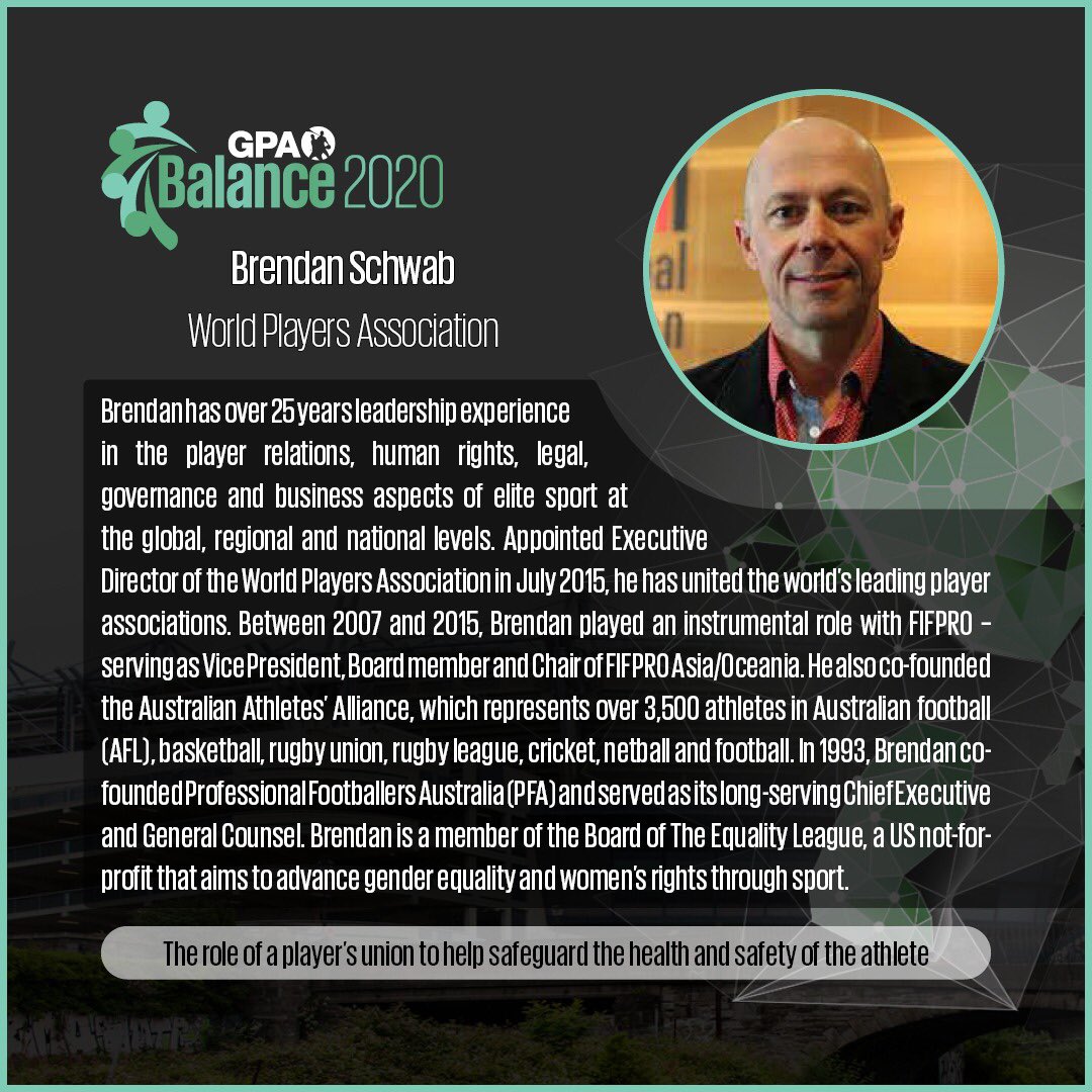 gaelicplayers's tweet photo. We are eagerly anticipating the upcoming GPA Player Welfare Conference!

Here’s a quick preview of our speakers for the first half of our Balance 2020 Online Programme.

🗓 Saturday, September 12th
⏰9am-1pm

Register: https://t.co/kfXS7o2NKk https://t.co/ruKmZX2uSR