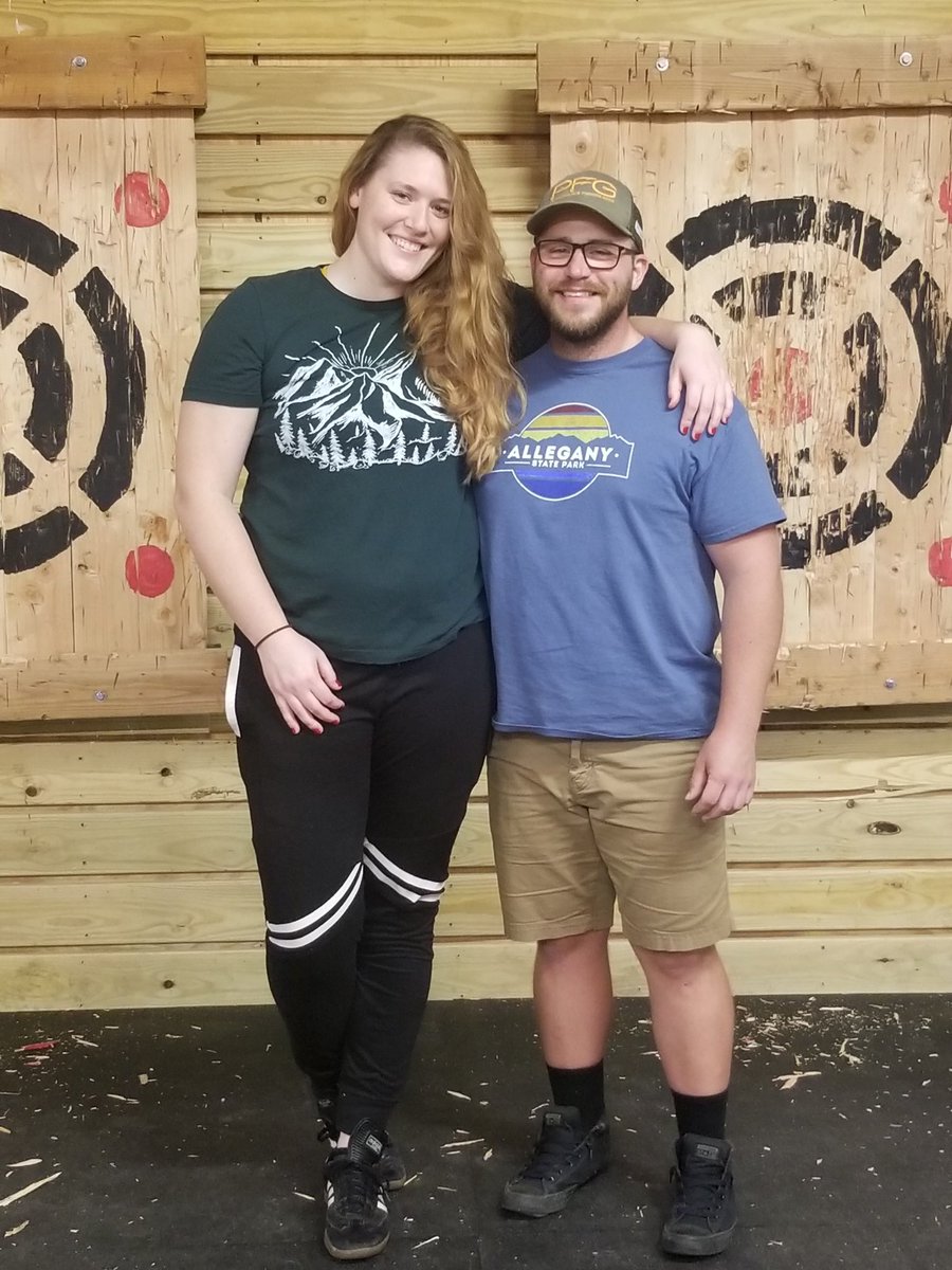 stumpyserie's tweet photo. Football 🏈 + Axe throwing 🎯 = Awesome time!!
Watch NFL and College games on one of our six big screen TV’s.
BYOB and you can drink after 10pm at Stumpy’s.
Reserve online or give us a call.
#football #whoseyourteam #axethrowing #bigscreentvs #safeashome #byob https://t.co/4qOK5d4cZk