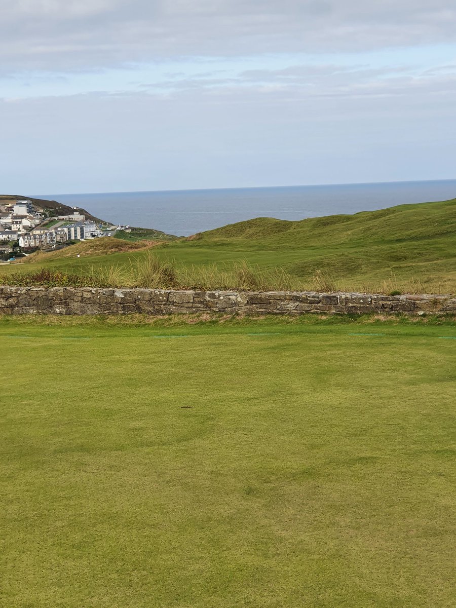 A better day to play golf today, weather wise. #PerranporthGolfClub