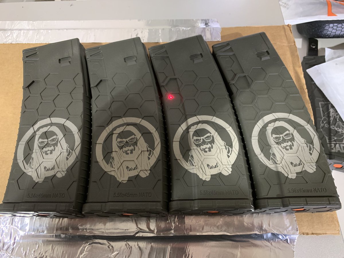 SuperRodster's tweet photo. Group picture #ar15 #custommade #custommagazine @Hexmags https://t.co/P1SoHK8XaY