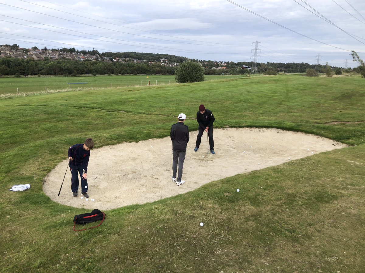 MerchiSport's tweet photo. #Golf Our @MerchiGolfA pupils were busy during their session our new home @SwanstonGolf this afternoon. A weekly programme of individuals and group sessions tailored around their academic commitments #MCSGolf #MCSport @ScottishGolf @LothiansGolf @schoolsgolf https://t.co/08OphwTe0j