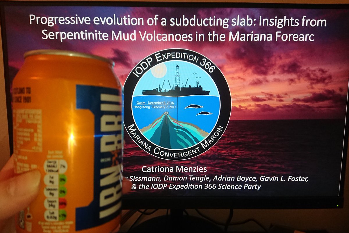 CatrionaDM's tweet photo. A proper original full sugar #irnbru is required tonight to fuel me for my talk at 9.15pm in the Oklahoma Earth Sciences Shell Colloquium Series
#AcademicTwitter #fuelledbybru #keepawake https://t.co/OxQSqil3fM