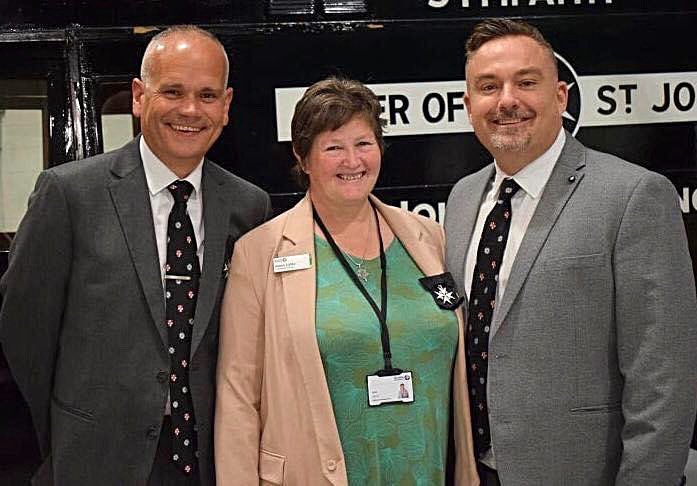 StJohn_WestMids's tweet photo. Our sincerest and most heartfelt congratulations to our friend, colleague and valued member of West Midlands County Priory Group @janet_catto CStJ on her promotion within the Order of St John. https://t.co/ai3vFukIZQ