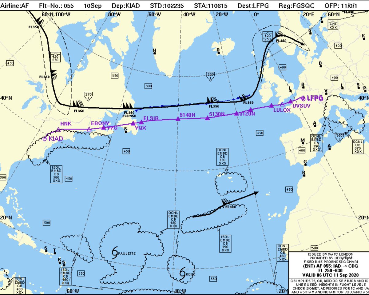 peytour13's tweet photo. After a fine and wet layover in W.DC 😷 🏃🏻♂️☔️
Ready to fly back home #AF055 #777 🇺🇸 🇫🇷
Choose a route avoiding convection area over East Coast of US👨✈️with the help of our great #dispatch #SafetyFirst
Gone be, I guess, another peaceful night ocean Xing 👌🤙
#avgeeks #pilotlife https://t.co/cwWMTeipkG