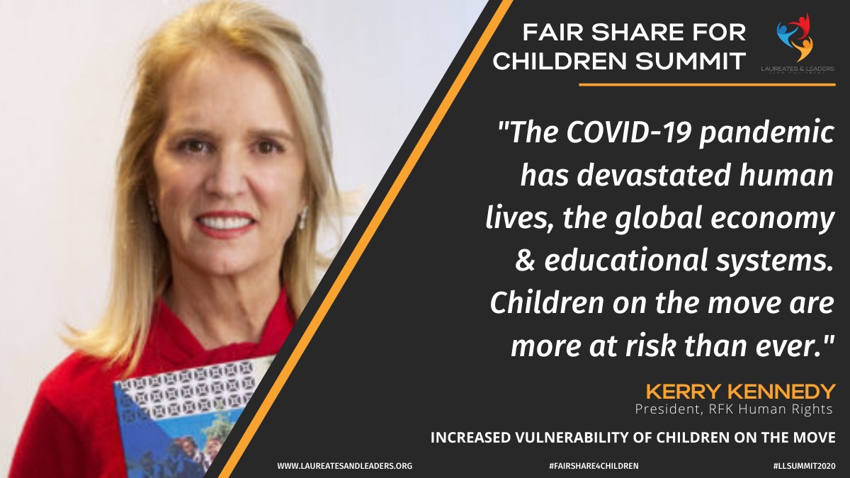 WithEveryChild's tweet photo. HUGE thank you to all of our incredible speakers on the final day of #LLSummit2020 - our call for a #FairShare4Children will echo worldwide - thank you for joining!
@AliBinAlHussein @KerryKennedyRFK @k_satyarthi
@A_Gurria @JeffDSachs @SharanBurrow @freekodjie https://t.co/WePXRoCmGs