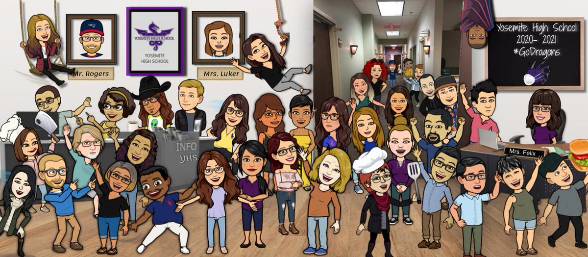 YHS 2020-2021 Staff! #GoDragons #yhsdragons