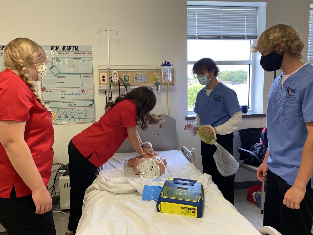 PctKcal's tweet photo. Norris PCT 4/6 did a great job on their mock codes today too! Johnny the CPR man lives to code another day! #CTEinKISD #CelebrateKISD ⁦@KCAL_KISD⁩ https://t.co/UCyo0zgjPU