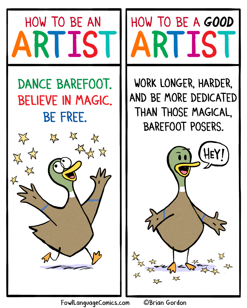 My apologies to the barefoot magical community.
Bonus: bit.ly/3ilg9Nr
Get a signed print of this comic! bit.ly/2ZqbDWA