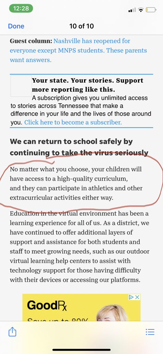 BuckFitz's tweet photo. Ok, explain this to me like I’m 5. If metro students will be allowed to participate in sports while virtual (like the rest of the state), why aren’t they allowed to play now? Can anyone ask Dr. Battle &amp; @JohnCooper4Nash this simple question? @Kreager @withrowzone @Hutton1045 https://t.co/Tjllsiu5Xw