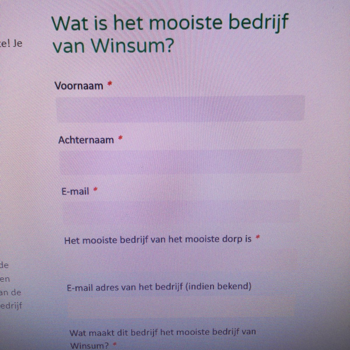 Help Kleikracht officieel mooiste bedrijf van Winsum worden, stem via economic board Groningen