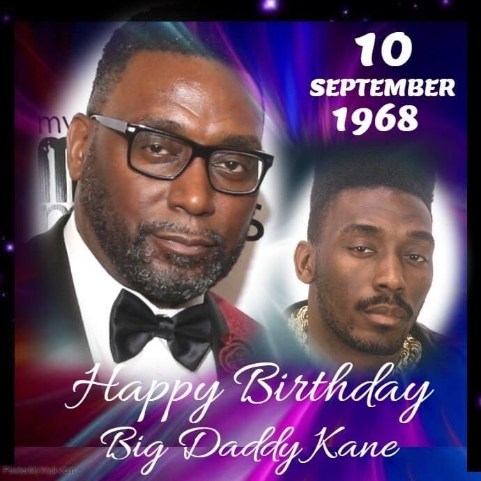 Happy Birthday to legendary HipHop Star Mr Big daddy Kane                        
