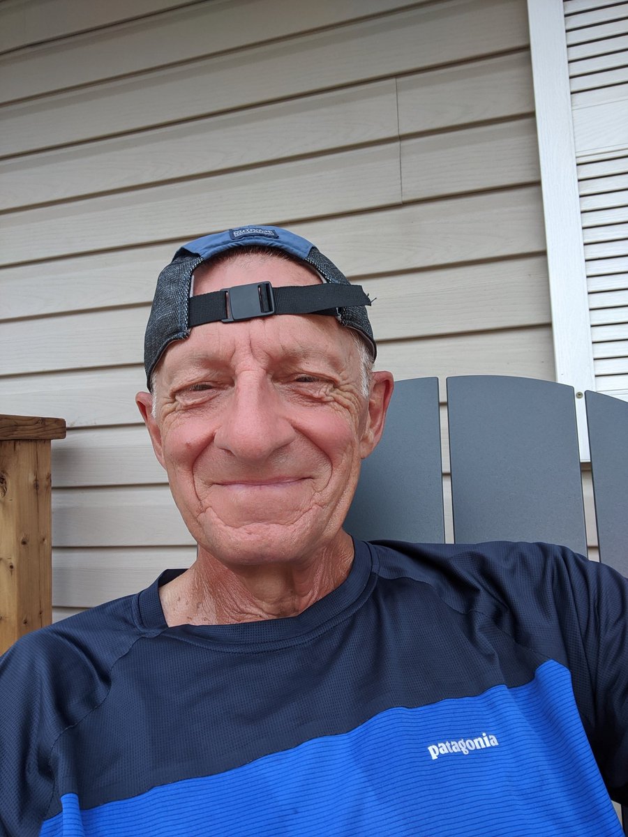 RickAWright's tweet photo. Wonderful 9km technique run today. Not really worried about time or distance. Stress on running with good posture, forward lean from ankles, midfoot strike &amp; 180bpm. #sonicRA accompanied me. @JBWeis1976 @SalomonSports https://t.co/6KwGE78C87