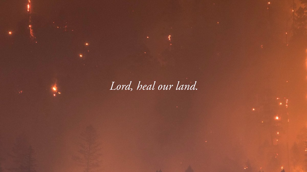 WeAreFoursquare's tweet photo. #FoursquareFamily, let’s contend for the healing of our land and the safety of our first responders who are fighting fires all along the west coast. 

#4prayer https://t.co/8kQoNCGho3