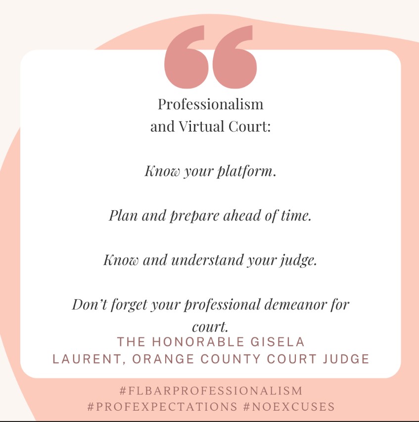 FLBarCFP's tweet photo. #FLBarProfessionalism #NoExcuses #ProfExpectations https://t.co/HyzRtEIWzV