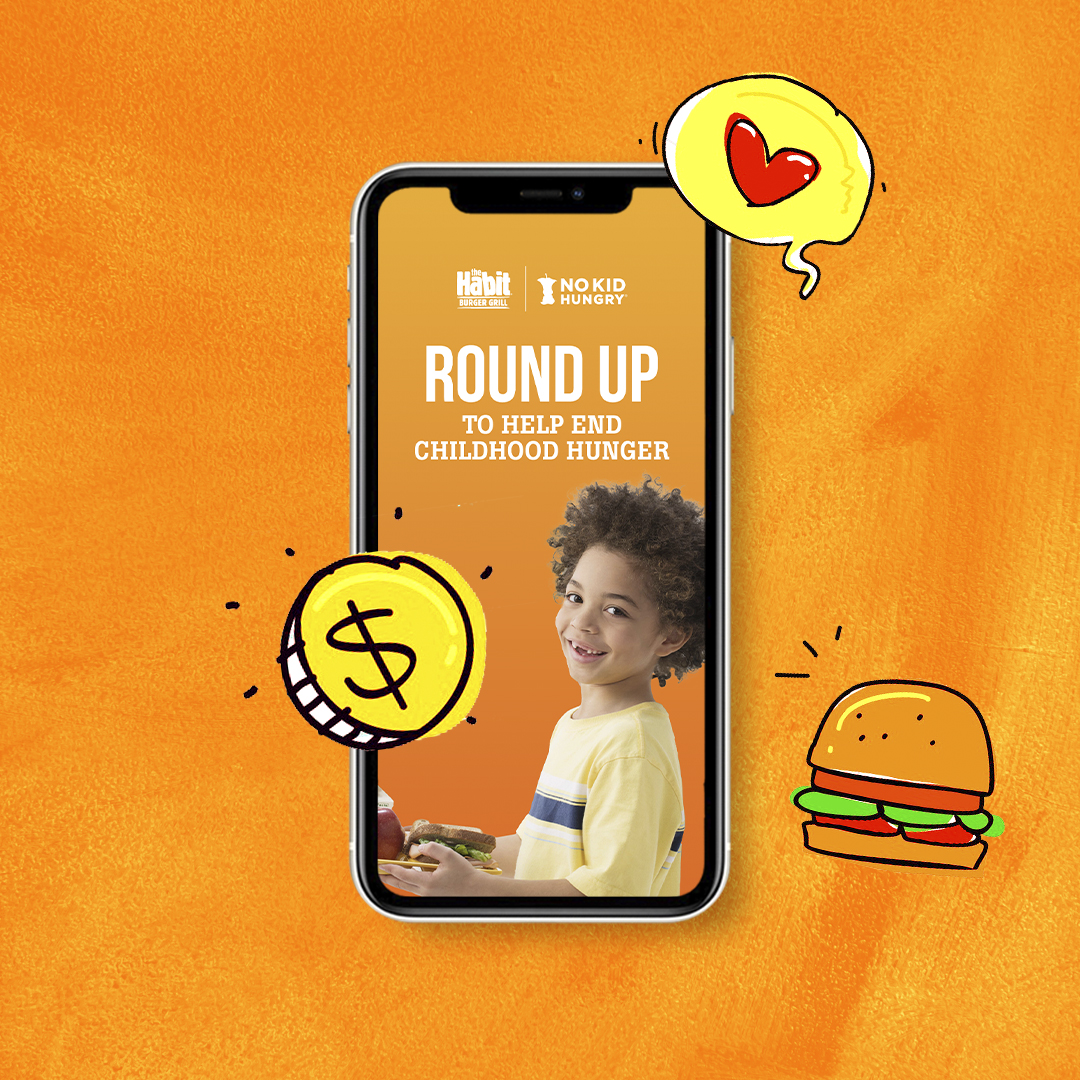 habitburger's tweet photo. Food is the most important school supply. Support @nokidhungry in ending childhood hunger by rounding up on your next order in-store, on The Habit Mobile App, or online. #DineShopShare https://t.co/BdXtP768t8