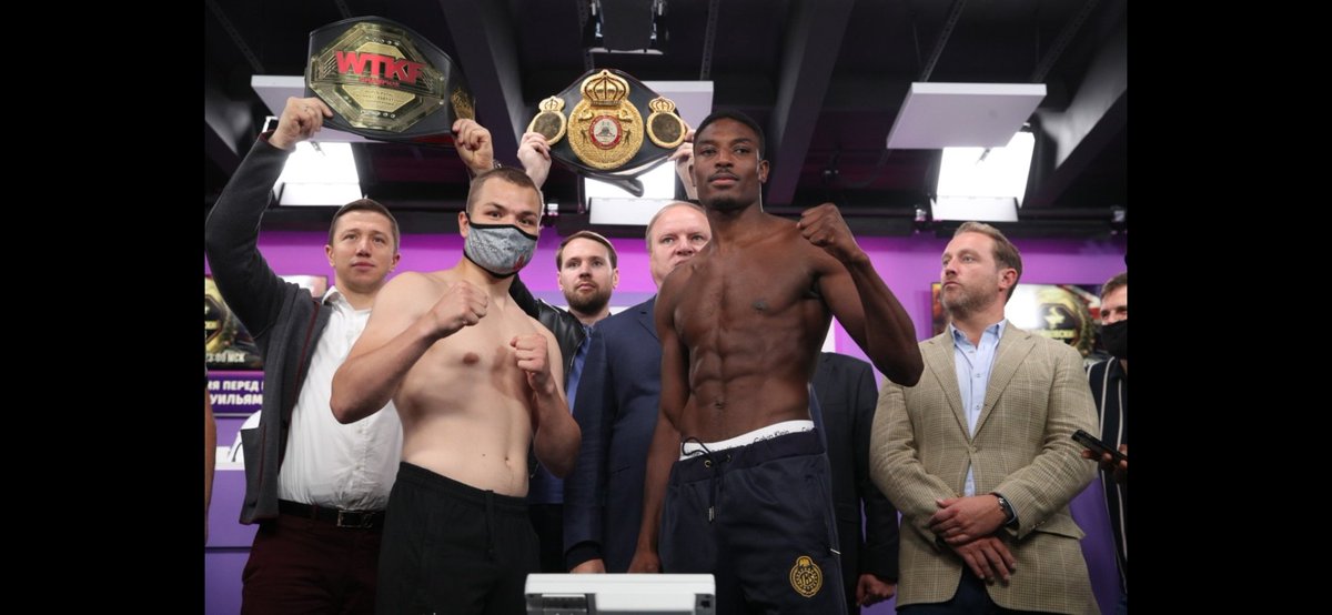 TopBoxerSadiq's tweet photo. Press conference and weigh in done. Next time we meet will be in the ring on Friday night (9PM UK).
Here's a link to watch it on https://t.co/rK0ahveb9L
I look forward to bringing the title home in fantastic fashion #andthenew ππ
#wbachampion #topboxer https://t.co/JICCxrZ7VA