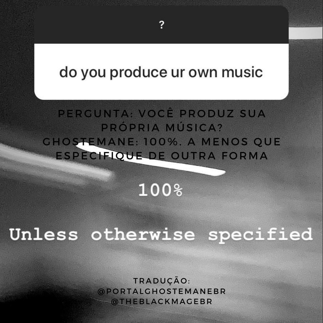 Portal Ghostemane Brasil on X: Tradução dos stories do Ghostemane - Parte  4  / X