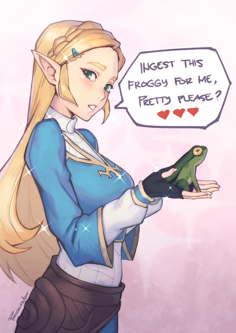 "This delicacy is known to have very, very potent effects under the proper circumstances"

#Zelda #BreathoftheWild #HyruleWarriors #LegendOfZelda 