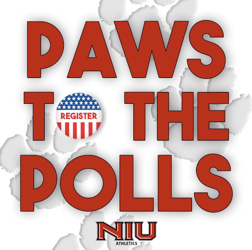 bstonebraker34's tweet photo. I’m Brooke Stonebraker from Women’s Basketball and I’m registered to vote, are you? #PawToThePolls #WhosNext     https://t.co/6Oa7uaE70F https://t.co/IXGyYULevr