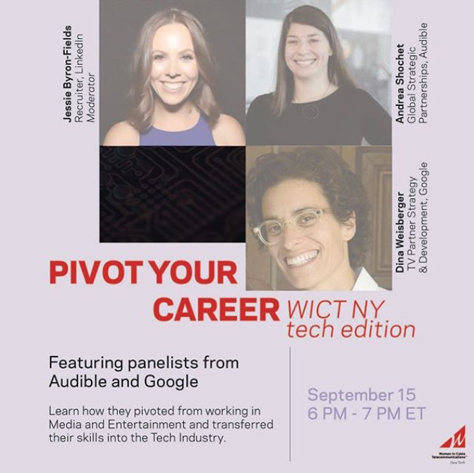 How can you stay ahead of the curve while pivoting your career? Join us next week in our latest Skills for Success/Tech it Out event!

Register today: bit.ly/3jYXesk