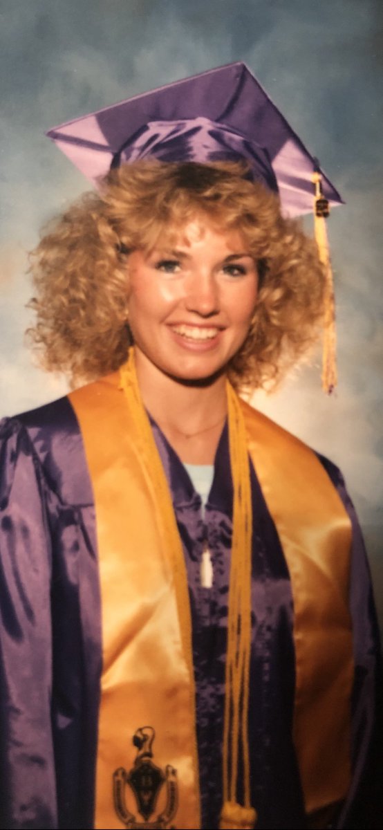 BelindaKNeal's tweet photo. Since @JanHaeg is one of my favorite people, I am accepting the challenge to post a school pic in honor of National School Picture Day. Gotta love big 80’s hair! @Lifetouch always did our school photos when I was campus principal! #NationalSchoolPictureDay #lifetouch #frameitall https://t.co/DjZJ1RhGcN
