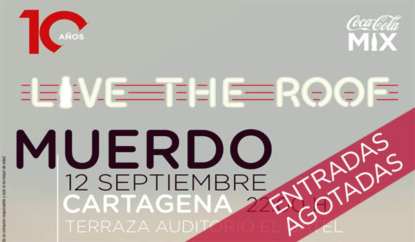 Agotadas las entradas para el concierto de <a href="/MuerdoMusica/">MUERDO</a>.  La Terraza de la Muralla de #ElBatel acoge este espectáculo del ciclo de conciertos <a href="/LiveTheRoof/">Live The Roof</a> 
...
#CulturaSegura
#CuídateYCuídame
#AuditorioElBatel
#AuditorioCartagena
#ConciertoMuerdo