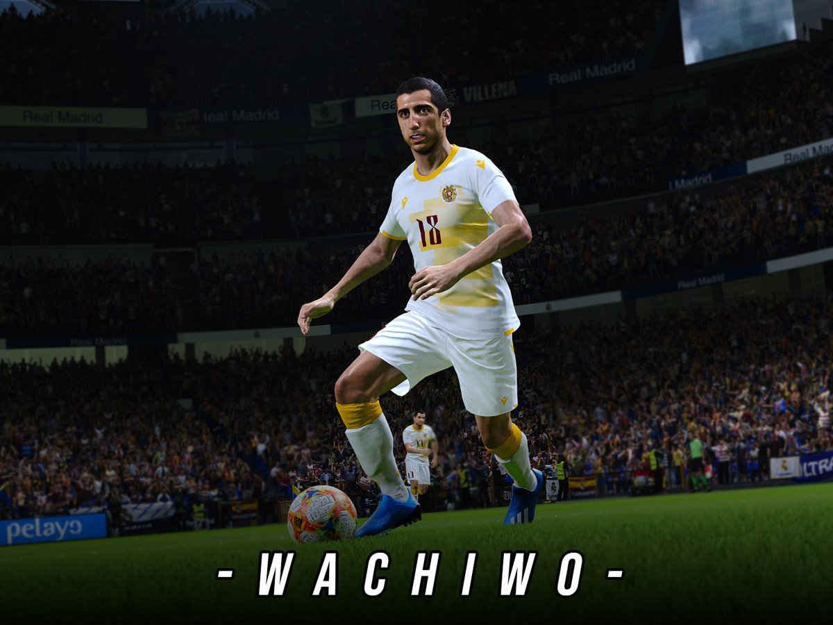 WachiwoKitmaker's tweet photo. [PES 2020] Armenia NT - DOWNLOAD

Link: https://t.co/kG8vlZZLiY

#Armenia #Հայաստան #UNL #UEFANationsLeague #ArmenianNT #Briasco #Adamyan #Mkhitaryan #PES #ProEvolutionSoccer #eFootball #PC #PlayingIsBelieving 

-DON'T USE MY KITS ON OTHER PATCHES WITHOUT MY CONSENT- https://t.co/ov8SxyL35W