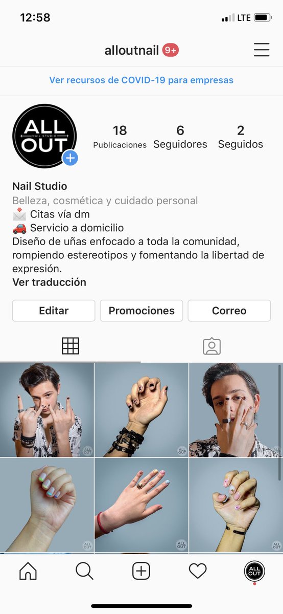 joaquincasados's tweet photo. Amigos voy empezando un nuevo negocio de uñas con un concepto sin estereotipos y libertad de expresión, enfocado a toda la comunidad. Estamos en instagram como @ alloutnail 
Les agradecería que dieran RT y follow en la cuenta de IG😁
Estamos a sus órdenes. https://t.co/3JMK9hMaf7