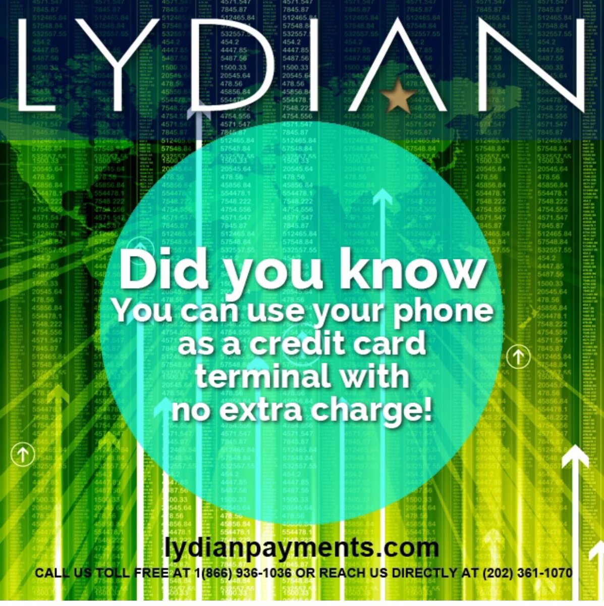 Lydianpayments's tweet photo. Did you know you can use your phone as a credit card terminal with no charge
#acceptcreditcard #amex #visa #mastercard #businessowners #businesscashadvance #creditcardprocessing #entrepreneurs #hairsalon #lowrates #onlinepayments #savings #freeterminals #smallbusiness https://t.co/Nl3IQqdWBO