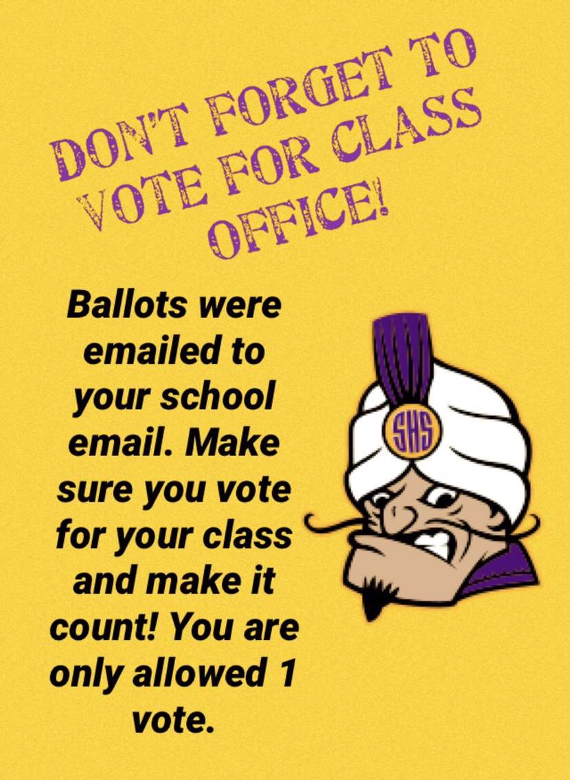 Don't forget <a href="/SantanaSultans/">Santana High School</a> Voting closes tomorrow afternoon at 3 pm.