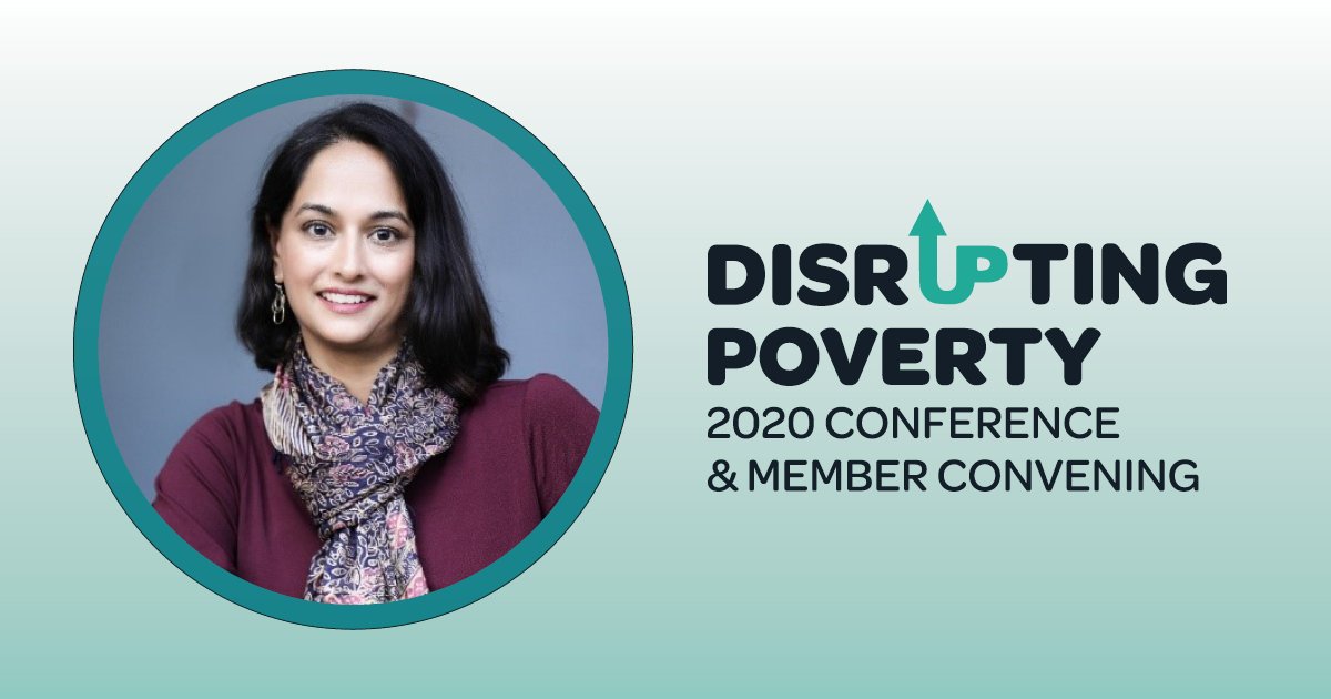 Conference Speaker Shoutout! 🎉

Meet Nisha G. Patel (<a href="/heynisha/">Nisha G. Patel 🌬🌊💡➡️</a>)! Nisha is a national expert on social and economic mobility and philanthropy in the US. Nisha runs an independent consulting practice, Powered by Shakti. Learn more >> disruptingpovertyconference.org/nisha-g-patel