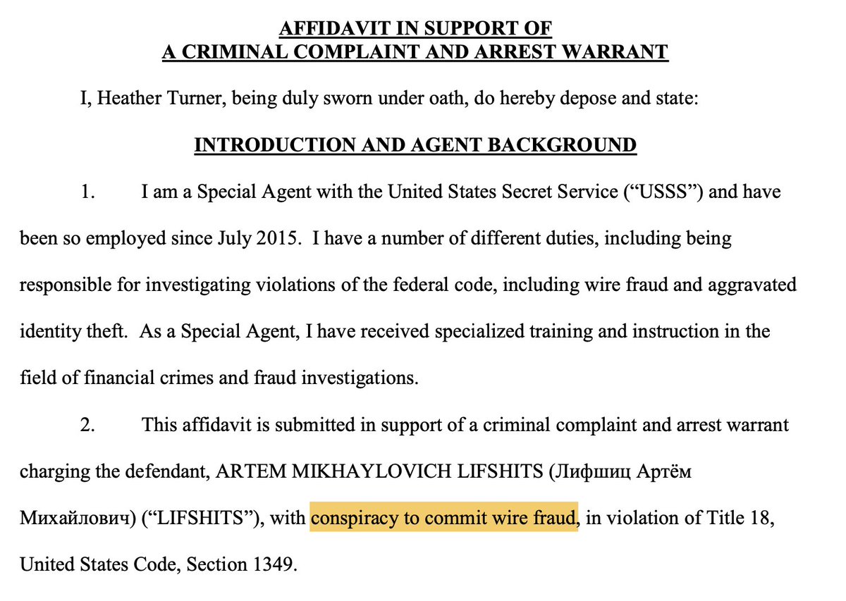 1. This is a criminal complaint - and it's *not* for espionage. These are individuals who have committed CRIMES and thus the standard rules for spycraft - generally not prosecuted - don't apply.2. Reminder: The Secret Service investigates cybercrime with the FBI and others. 