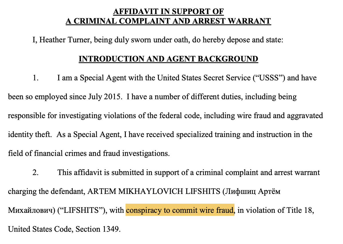 1. This is a criminal complaint - and it's *not* for espionage. These are individuals who have committed CRIMES and thus the standard rules for spycraft - generally not prosecuted - don't apply.2. Reminder: The Secret Service investigates cybercrime with the FBI and others. 