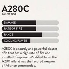 CT7056's tweet photo. #Battlefront2015
Relby-V10 and A280C have the same exact stats. A280C is automatic and is a standard weapon for the rebelion and one of the first available weapons for the empire. What's the point of getting Relby-V10 then? https://t.co/jXUQ7eb5pT