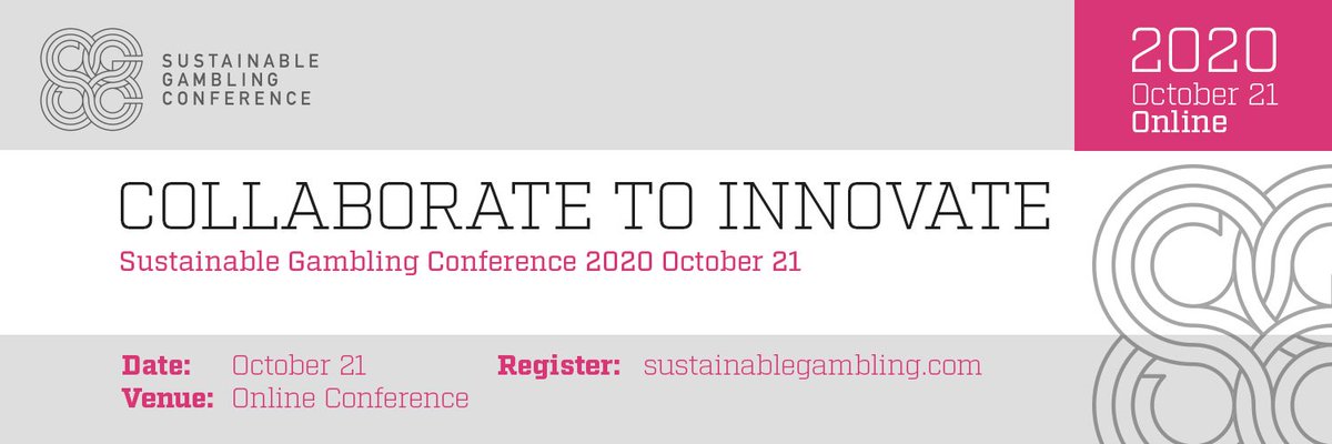 Join us on 21st October for Kindreds Sustainable Gambling Conference 2020. Held annually since 2016 and this year we are trying a new venue – online!
 
Sign up now:
lnkd.in/eJweBh3

#SGConline #sustainablegambling #kindredgroup