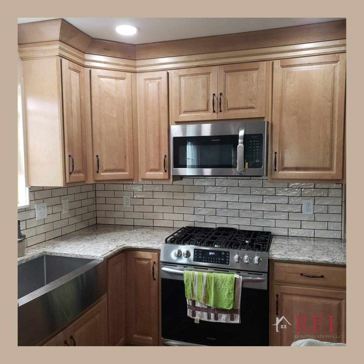 Beautiful kitchen renovation done in Philadelphia. <a href="/RFIMidatlantic/">RFI_MidAtlantic</a> <a href="/thdShannon/">Shannon Brown</a> <a href="/DrewTravia/">Drew Travia</a> #Thehomedepot