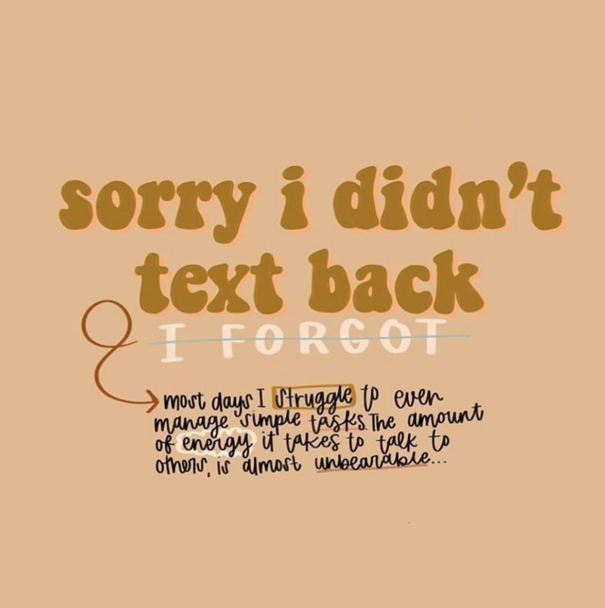 Remember it's okay to say it how it is! Those who love and support you will always understand 💗
Via: brushandbarley