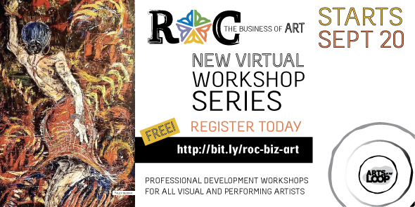 artsintheloop's tweet photo. Announcing a new free workshop series for visual and performing artists! ROC the Business of Art teaches business-building skills tailored to artists. Register today: https://t.co/VSijgcaBX8. https://t.co/JggXFISTiE