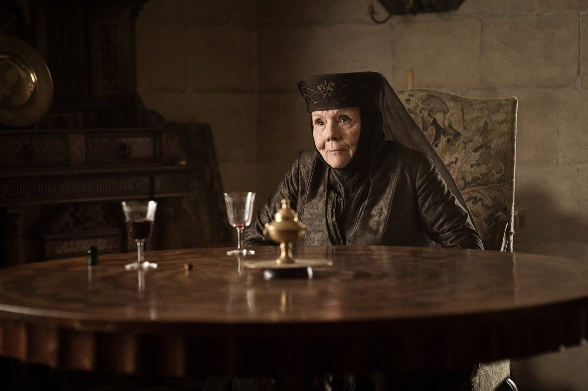 TJJ_83's tweet photo. En paz descanse Dama Diana Rigg, Lady Olenna Tyrell en Game of Thrones.
Hasta siempre mi reina de espinas. https://t.co/ZCkQKtNaT2