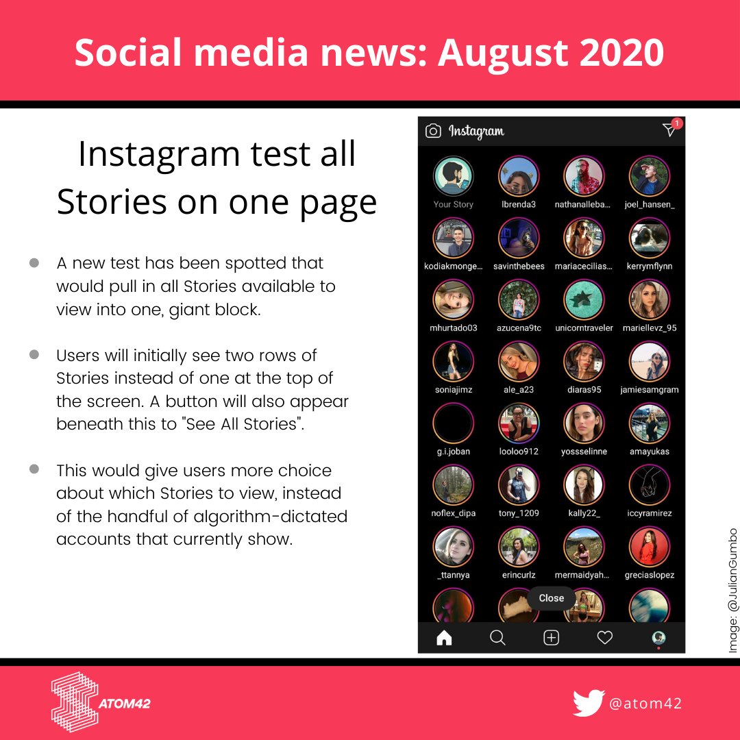 atom42's tweet photo. @NM_sport ICYMI: Here's our latest round-up of the latest #socialmedia news ↔️ https://t.co/xucLEEymVy