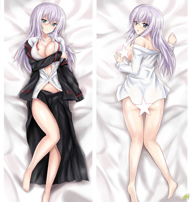 ヴァンガ,戸倉ミサキさん抱き枕カバー風イラスト裏表完成! 