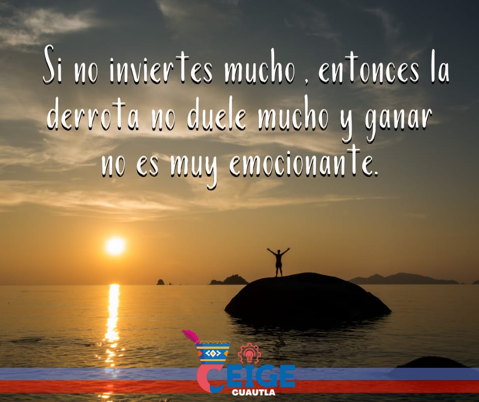 ceigecuautla's tweet photo. Brinda la mejor versión de ti a la vida y los resultados y aprendizajes estarán a la altura.
#CEIGE #ceige_cuautla #TeamCuautla https://t.co/KnJs6bu4hG