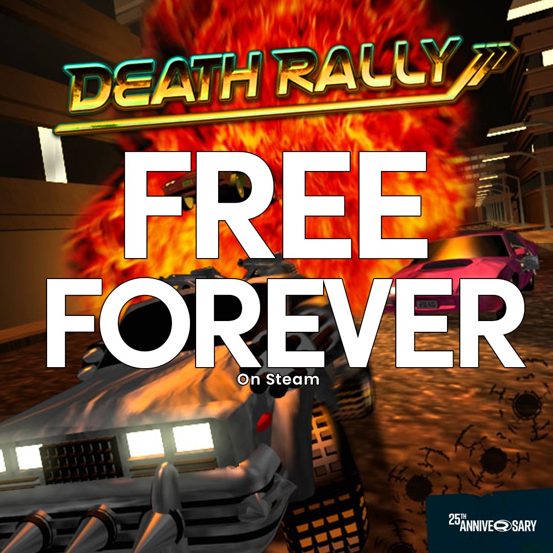 Оригинальная Death Rally стала бесплатной в честь 25-летия Remedy